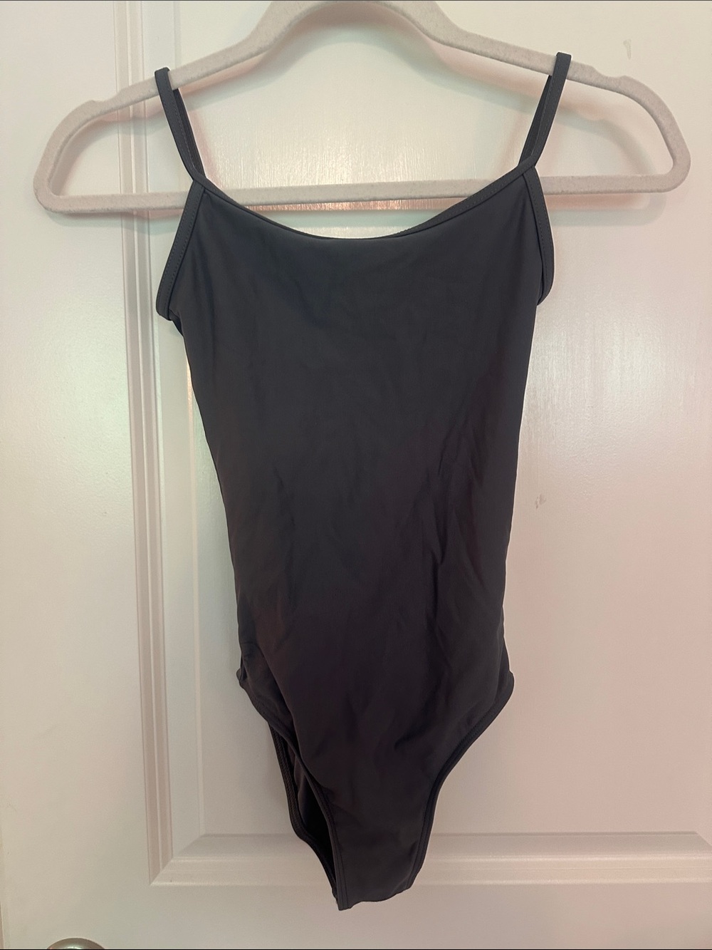 Wearmoi Grey Ballet Leotard, size xs